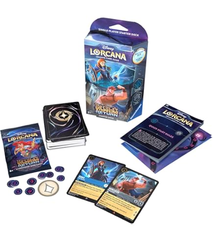 Disney Lorcana Trading Card Game: Set 4 - Starter Deck A